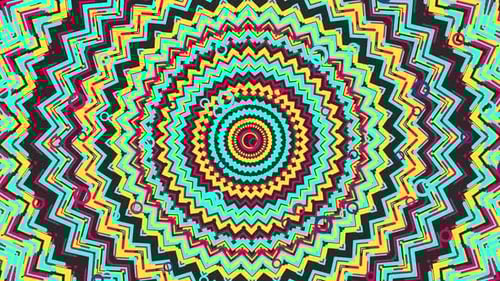 Colorful Mandala Round Ornament