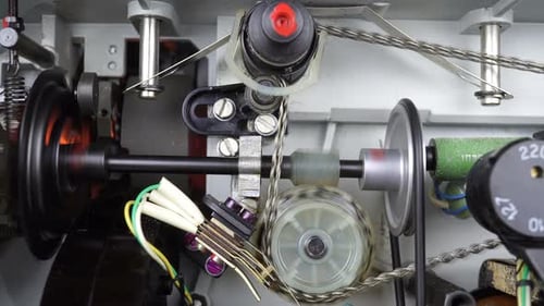 Vintage Machine Gears and Mechanical Inner Workings