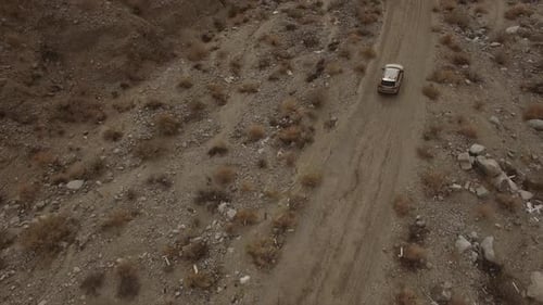 SUV on the Desert