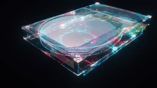 Inside Of Hard Drive Hd