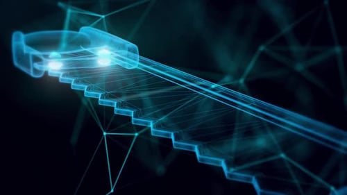 Back Saw Hologram Close Up Hd