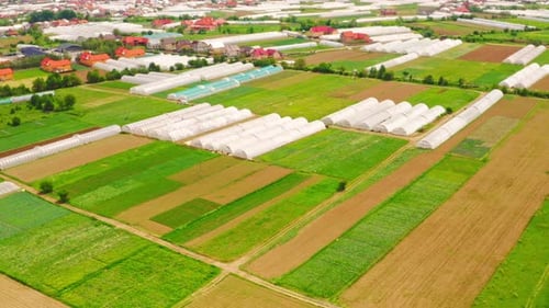 Aerial View Farming Bio Products
