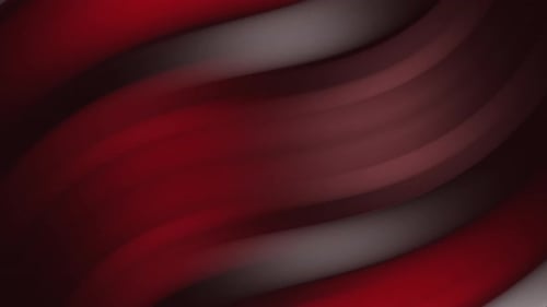 Red and Dark Fluid Waves Modern Looping Background