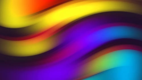 Vibrant Abstract Flowing Colors Background Animation