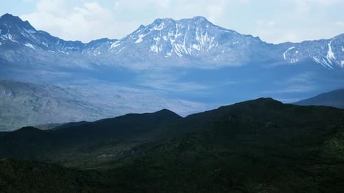 Beautiful Panoramic View of the Mountains