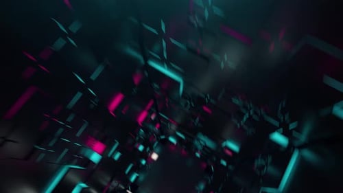 Futuristic Digital Concepts and Metaverse Technology Title Animation