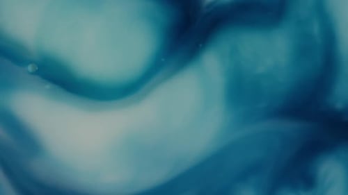 Abstract Blue and White Liquid Background