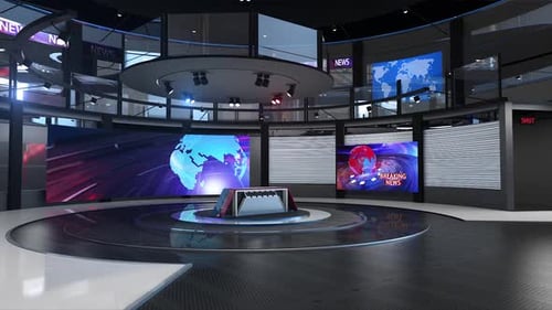 Virtual Studio Set 680 Camera 07