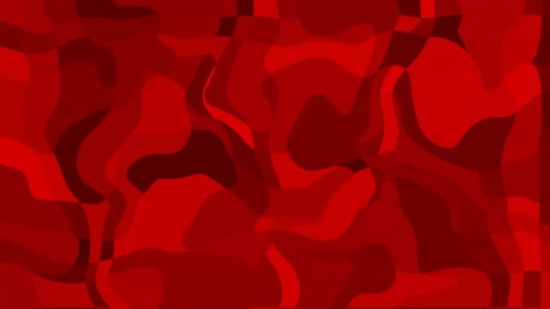 Red color shape background liquid animation