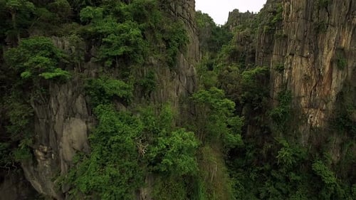 Montagne aérienne de calcaire 21