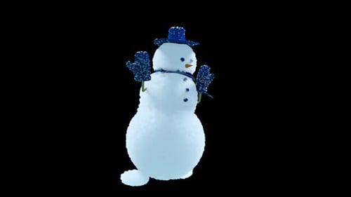 Snowman Dancing HD