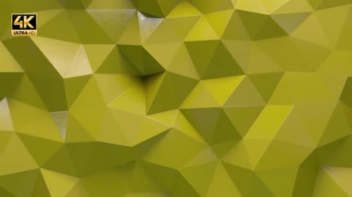 Low Poly 4K jaune
