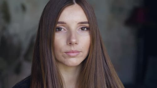 Woman Portrait Close Up