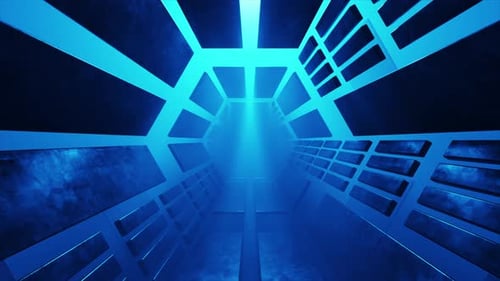 Blue Blocks Tunnel Loop