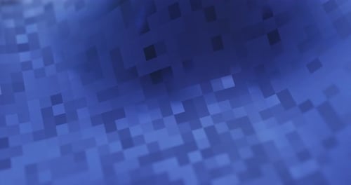 Blue abstract background in motion.