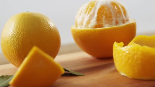 Close-up of sweet limes