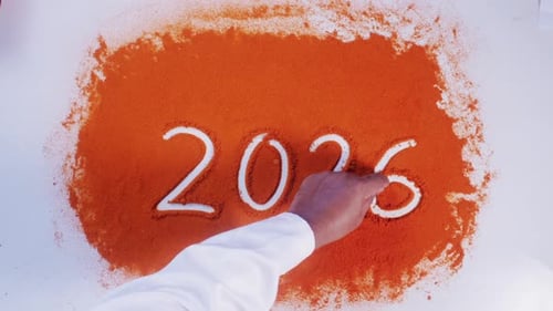 Escreve à mão sobre pimenta do ano 2026