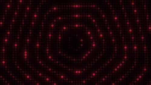 Onde lumineuse LED rouge
