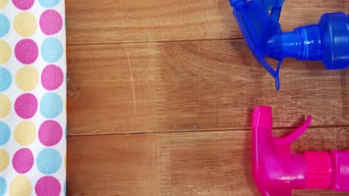 Various housekeeping supplies