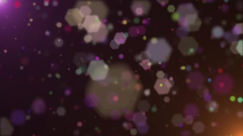 Blurry Celebration Text Backdrop