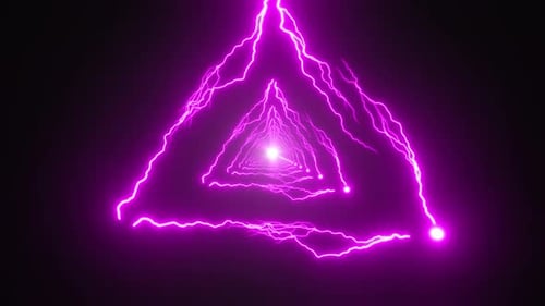 Túnel elétrico triângulo 4k