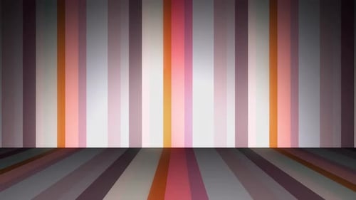 Abstract parallel wide lines of many different colors