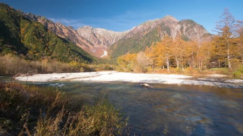 Mountain and River
