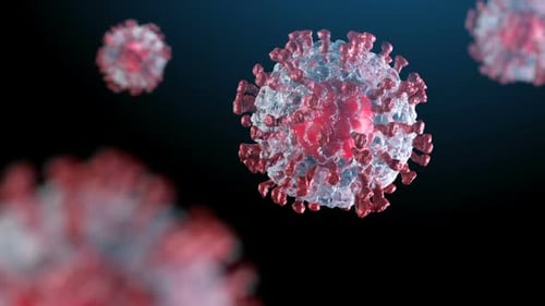 Animated Microscopic View of Viruses for Medical Science Visualizations