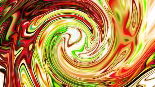Vibrant Abstract Fluid Liquid Swirl Motion Background