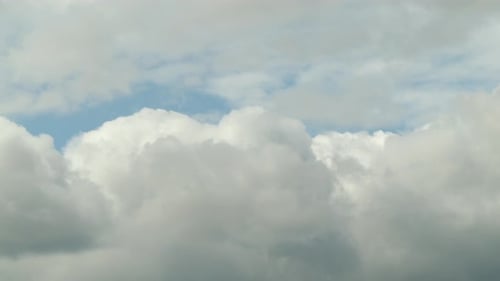 Clouds are moving across the sky. Overcast sky