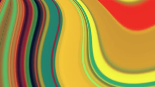 Colorful Fluid Abstract Waves Flowing Motion Background