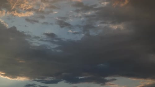 Dramatic Cloudscape at Sunrise or Sunset