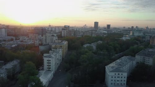 Early Morning in a City