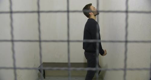 L'homme derrière les barreaux. Délinquant