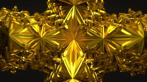 Abstract Gold Background