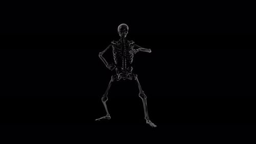 Skeleton Screaming 01