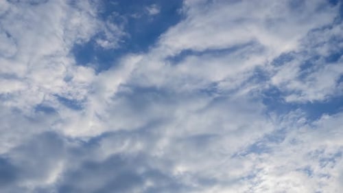 Fotografie-Tagshimmel mit flauschigen Wolken Video
