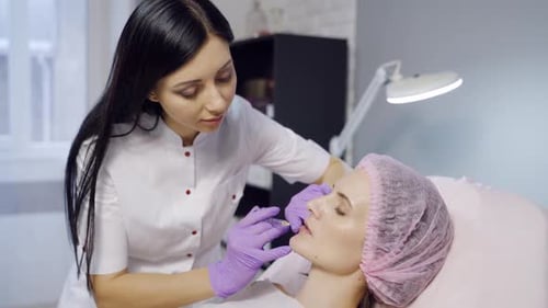 Lip Injection at Medical Spa for Enhanced Beauty