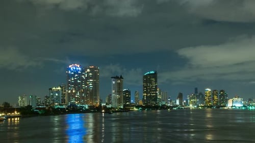 Construire à River City Night