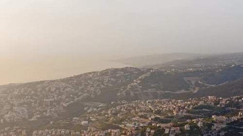 Aerial View of Beirut Capital City of Lebanon