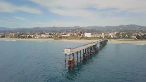 Muelle de petróleo industrial