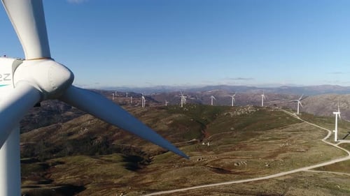 Elektrische Windmühlen