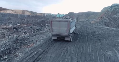 Mining Site Constructions 7 Aerial View