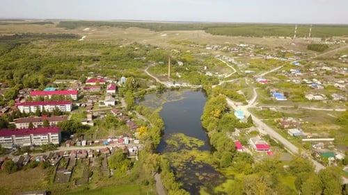 Nature Country Village Pond