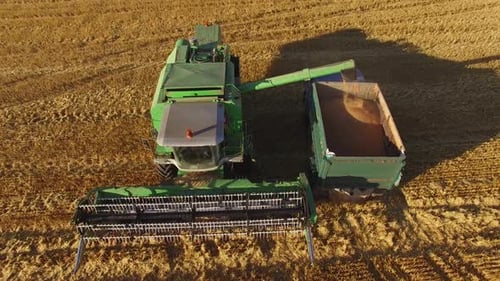 Combine on the Field