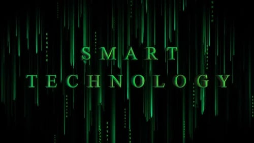 Digital Cyber Background Smart Technology