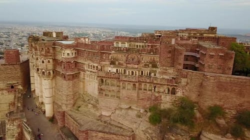 Mehrangarh Fort in Jodhpur, Rajasthan, India