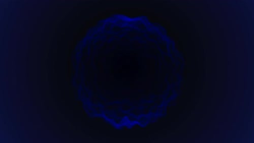 Waves Data Abstract Background