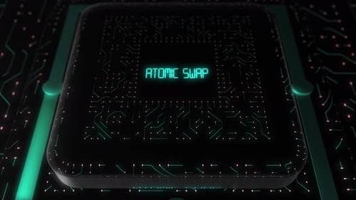 Futuristic Tech Circuit Board Text Reveal
