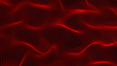 Red Grid 4 K Background